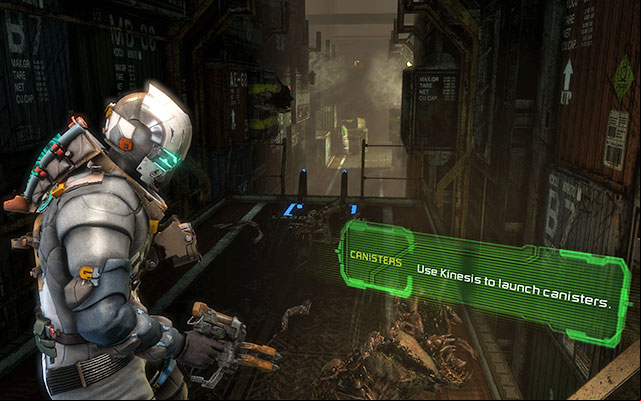 Go down and then turn left on the fork - Locate the tram station | 5: Expect Delays - 5: Expect Delays - Dead Space 3 Game Guide