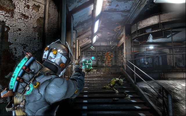 Once you get rid of all debris, youll be attacked by Necromorphs - Unobstruct the tram | 5: Expect Delays - 5: Expect Delays - Dead Space 3 Game Guide