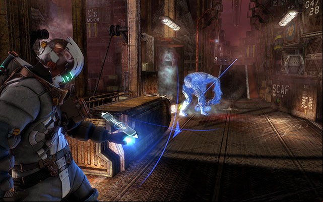 Climb up the ladder and keep moving forwards - Call the tram | 5: Expect Delays - 5: Expect Delays - Dead Space 3 Game Guide