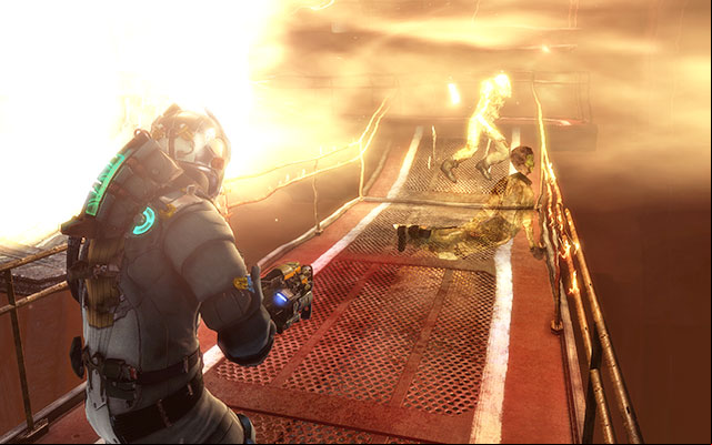 Unfortunately, the way back is not so easy and enjoyable - Release the shuttle | 6: Repair to Ride - 6: Repair to Ride - Dead Space 3 Game Guide
