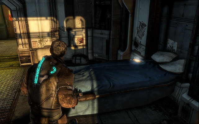 Inside the room, after starting the chapter - Chapter 1 | Secrets - Secrets - Dead Space 3 Game Guide