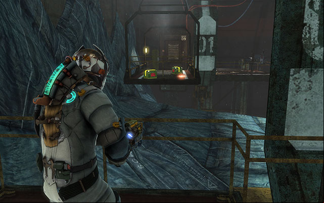 On the scaffolding near the shuttle, at its right side - Chapter 6 | Secrets - Secrets - Dead Space 3 Game Guide