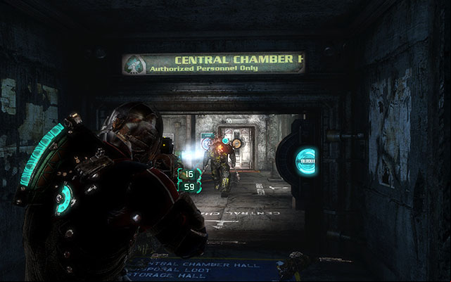 In the next room youll find a workbench and several lockers - Recover anything that survived the purge | Side missions: Disposal Services - Side missions: Disposal Services - Dead Space 3 Game Guide