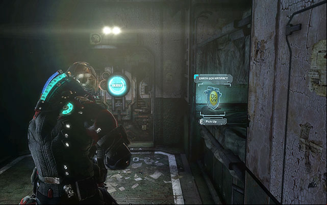 On the bed in one of rooms on the left side inside the corridor - Chapter 4 - p. 2 | Secrets - Secrets - Dead Space 3 Game Guide