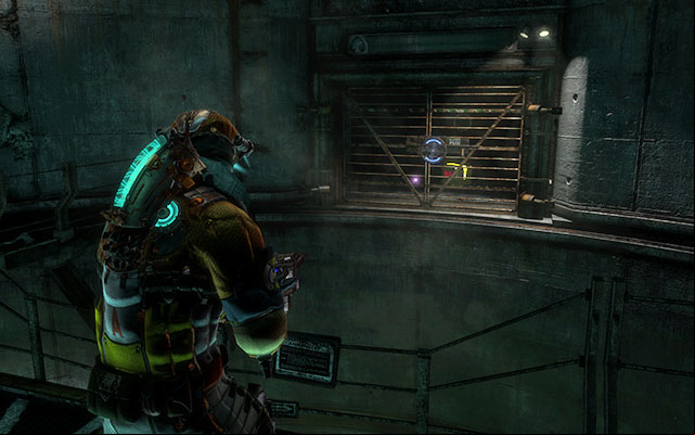 Behind the grates on the right side in the silo - Chapter 11 - p. 1 | Secrets - Secrets - Dead Space 3 Game Guide