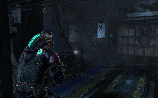 On the table in one of early corridors - Chapter 11 - p. 2 | Secrets - Secrets - Dead Space 3 Game Guide