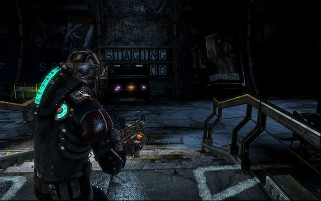 Inside the supply crate - Chapter 17 | Secrets - Secrets - Dead Space 3 Game Guide