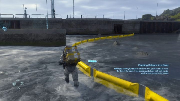 Cross the river to reach the place of delivery - Prologue and Chapter 1 - Bridget | Death Stranding Walkthrough - Main story - Death Stranding Guide