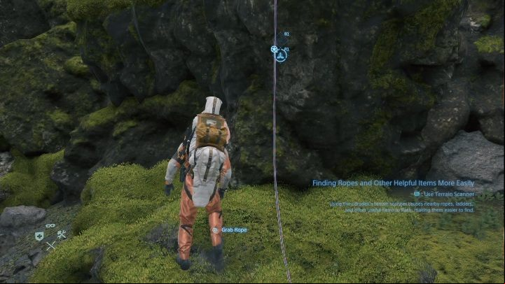 Use all possible ladders and ropes - Prologue and Chapter 1 - Bridget | Death Stranding Walkthrough - Main story - Death Stranding Guide