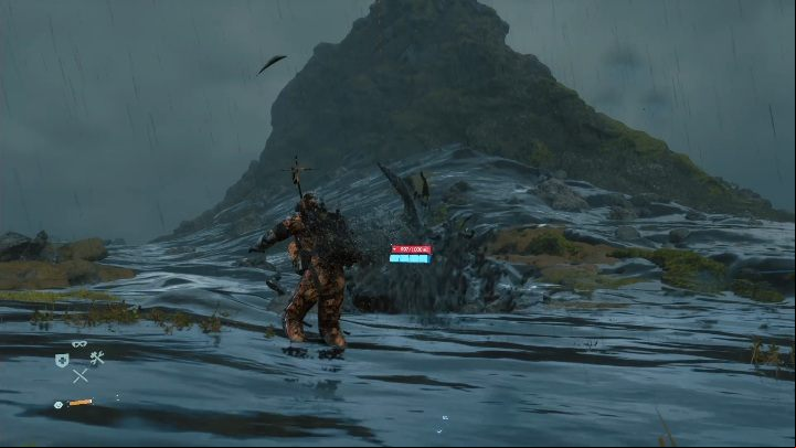 After overcoming the mountain, keep going straight until you reach the incinerator - Prologue and Chapter 1 - Bridget | Death Stranding Walkthrough - Main story - Death Stranding Guide