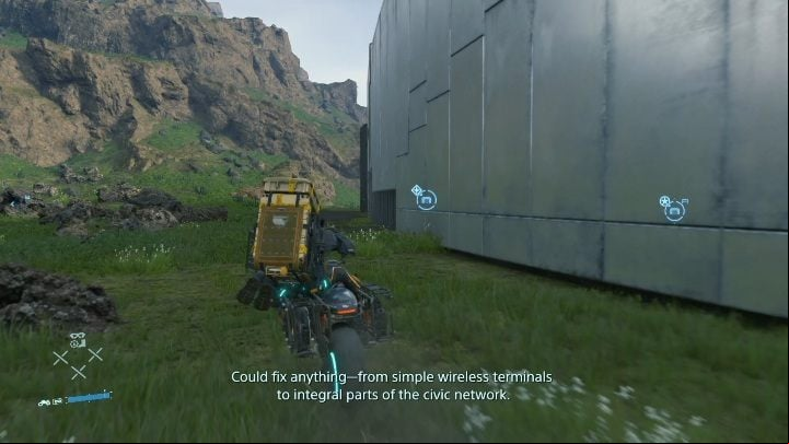 Where the mission begins: Distribution Center, located south from the Lake Knot City - Chapter 3 - Fragile | Death Stranding Walkthrough - Main story - Death Stranding Guide