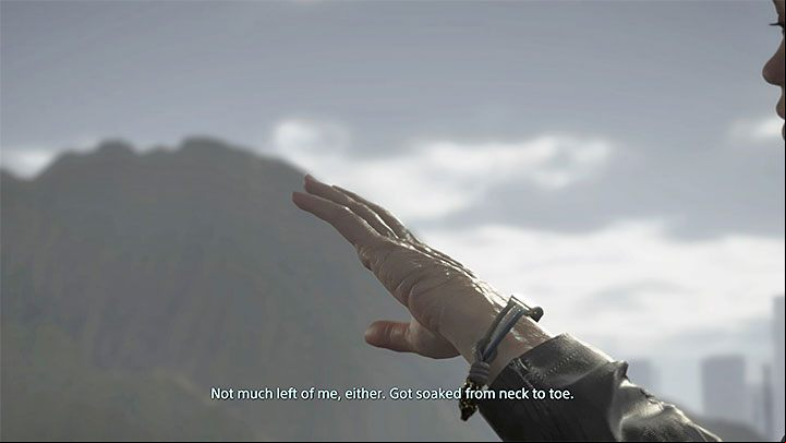 This rain is very dangerous to everything it comes into with - What is the plot in Death Stranding about? - World - Death Stranding Guide