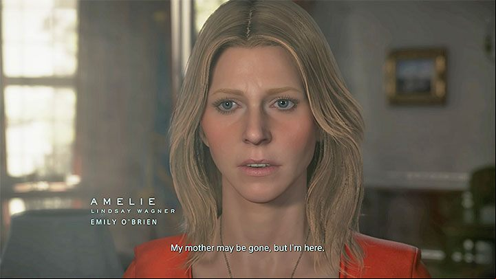 Amelie Strand is the sister of the main character and one of the more mysterious characters of Death Stranding - her body has stopped aging and she can meet Sam on the Beach - What is the plot in Death Stranding about? - World - Death Stranding Guide