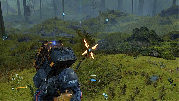 In locations with beached things, make sure to sneak, which involves pressing the crouch button - Fighting Beached Things in Death Stranding - Basics - Death Stranding Guide
