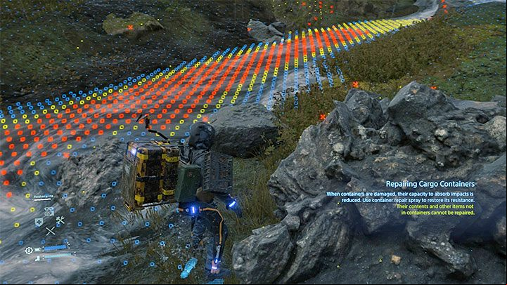 In Death Stranding, there are many moments where a river separates you from the destination - Starting tips | Death Stranding - Basics - Death Stranding Guide