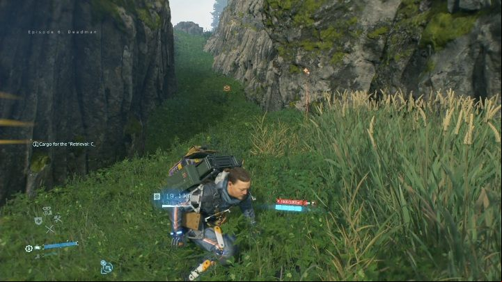 The first part of this order is to get to the enemy camp and collect the camera - Chapter 6 - Dean | Death Stranding Walkthrough - Main story - Death Stranding Guide