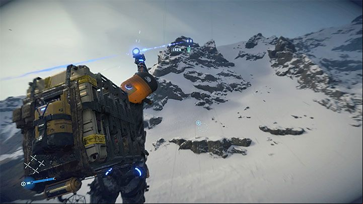 A correct combination of zip-lines allows you to get a quick ride on the rope - How to use a zip-line in Death Stranding? - Exploration and cargo transportation - Death Stranding Guide
