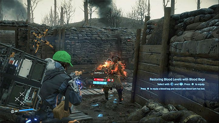 Yes, there are standard firearms in the game - Are there any traditional firearms in the game in Death Stranding? - Exploration and cargo transportation - Death Stranding Guide