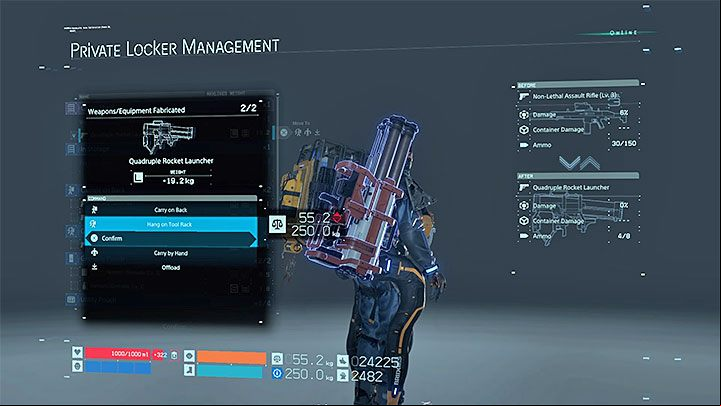 Most of the weapons in the game appear in two versions - Are there any traditional firearms in the game in Death Stranding? - Exploration and cargo transportation - Death Stranding Guide