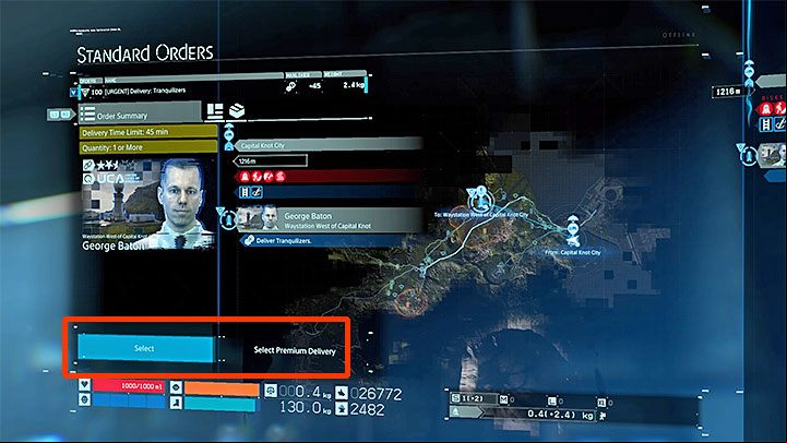 deliveries are a special kind of standard orders - What is delivery in Death Stranding? - Exploration and cargo transportation - Death Stranding Guide