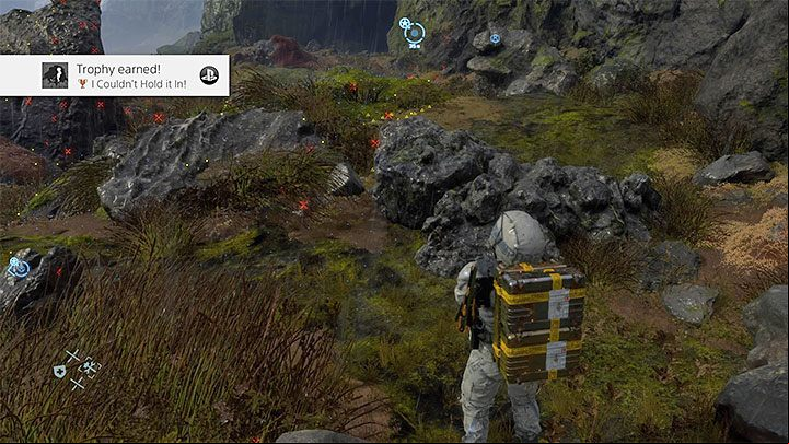 You will get the trophy shortly afterwards - Death Stranding - List of trophies - Trophy Guide - Death Stranding Guide