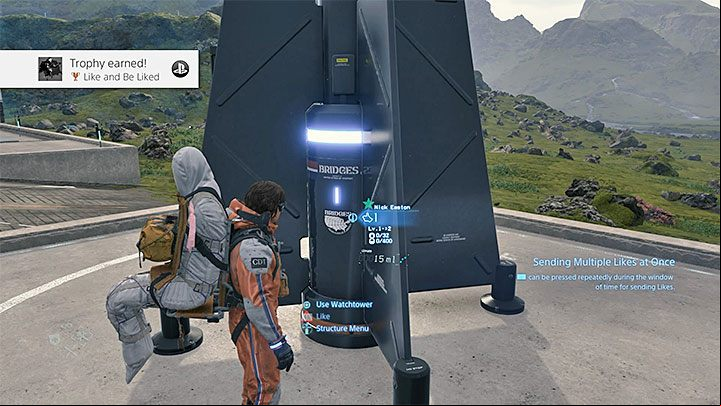 Trophy type: bronze - Death Stranding - List of trophies - Trophy Guide - Death Stranding Guide