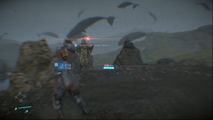 Pick up cargo again and throw it at Higgs - this should start the next phase - Higgs | Death Stranding Boss - Bosses - Death Stranding Guide