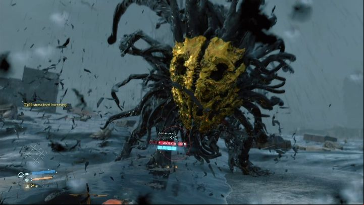 One of the skills of a four-legged beast is a charge - Four-legged beast | Death Stranding Boss - Bosses - Death Stranding Guide
