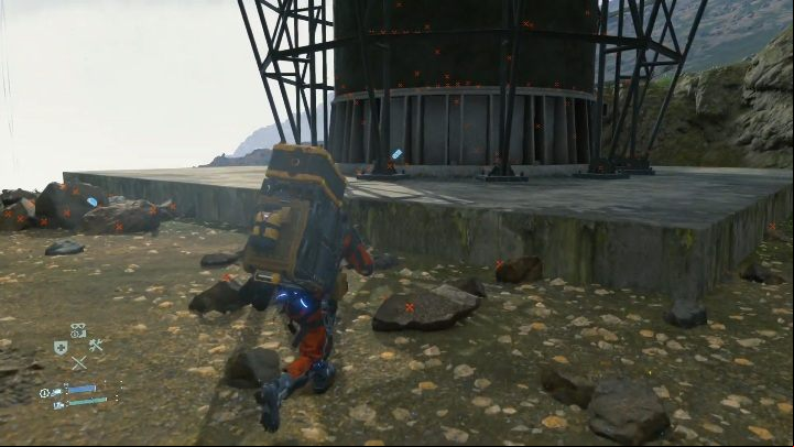 Memory chip is located right underneath the weather antenna - Memory Chips in Death Stranding - Collectibles - Death Stranding Guide