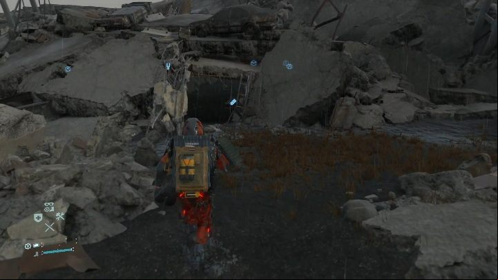 Theres a small tunnel near the lab - Memory Chips in Death Stranding - Collectibles - Death Stranding Guide
