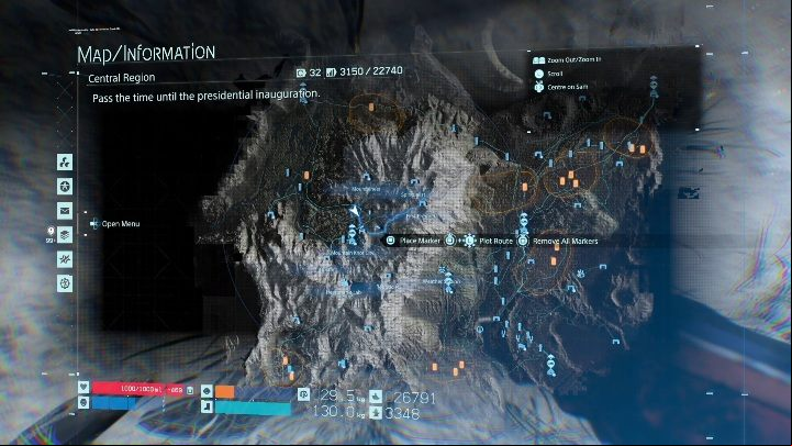Keep moving north until you see snow columns - Memory Chips in Death Stranding - Collectibles - Death Stranding Guide