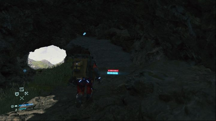 The Seven Samurai memory chip can be found on a rock near the enemy camp - Memory Chips in Death Stranding - Collectibles - Death Stranding Guide