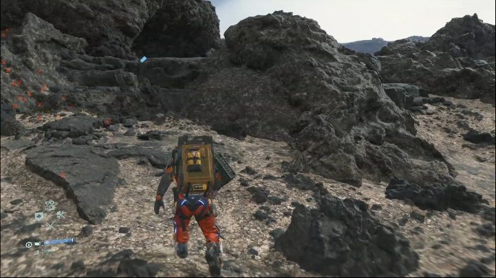 Step away from the enemy camp and enter the rocky wilderness - Memory Chips in Death Stranding - Collectibles - Death Stranding Guide