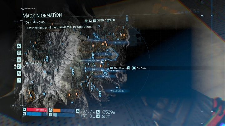 You will find the thirty-fourth memory chip south of the Lake Knot City - Memory Chips in Death Stranding - Collectibles - Death Stranding Guide