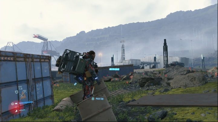By the blue container, right next to the water you will find Death Stranding/Low Roar - Memory Chips in Death Stranding - Collectibles - Death Stranding Guide