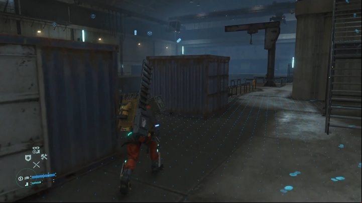 The memory chip is located in an area where poisonous gas floats in the air - Memory Chips in Death Stranding - Collectibles - Death Stranding Guide