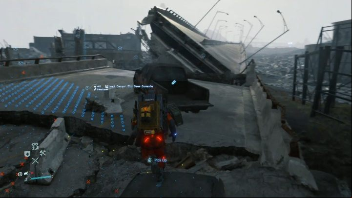 The memory chip is in the back of the car, thats located in one of the old streets - Memory Chips in Death Stranding - Collectibles - Death Stranding Guide