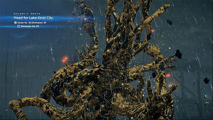 The fight will end after the squid loses all health bars - Squid | Death Stranding Boss - Bosses - Death Stranding Guide