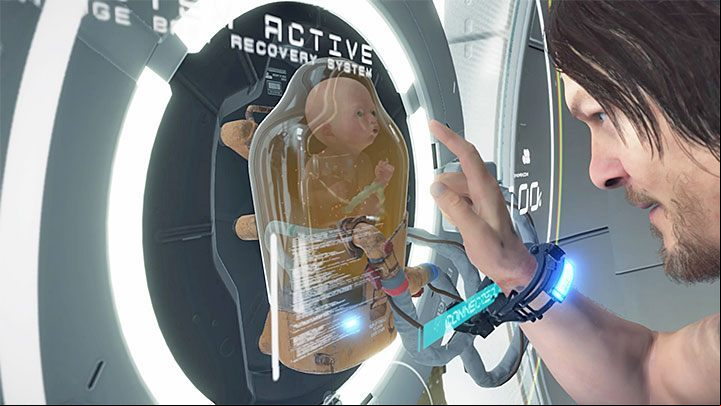 Another important feature of a Private Room is to regenerate BB (Bridge Baby) - Safe houses & hideouts in Death Stranding - Basics - Death Stranding Guide