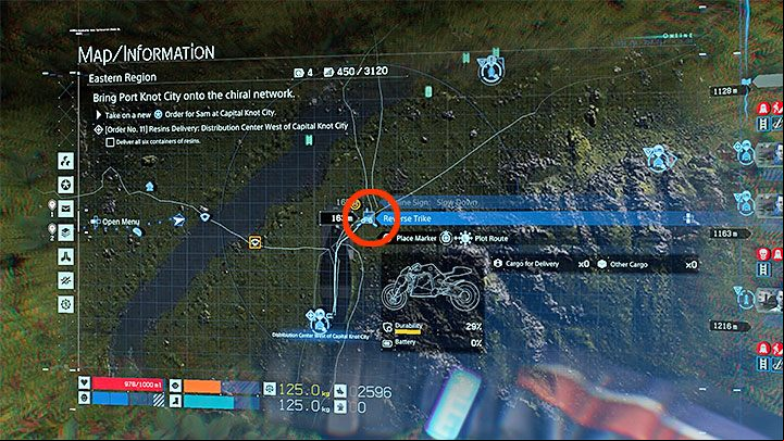 1 - How to get and start a new motorcycle in Death Stranding? - Exploration and cargo transportation - Death Stranding Guide