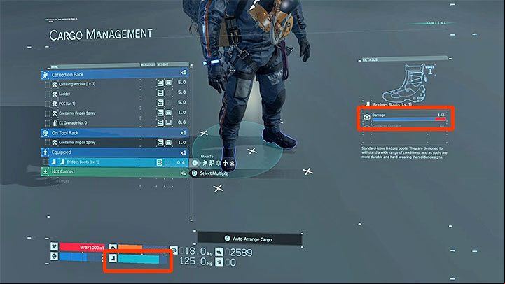 The problem of gradual deterioration of shoes in Death Stranding is not something you can definitely overcome - What should I do if my shoes wear out in Death Stranding? - Exploration and cargo transportation - Death Stranding Guide