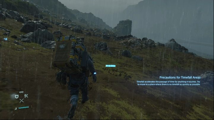 Along the way, you may run into a storm - Chapter 2 - Amelie | Death Stranding Walkthrough - Main story - Death Stranding Guide