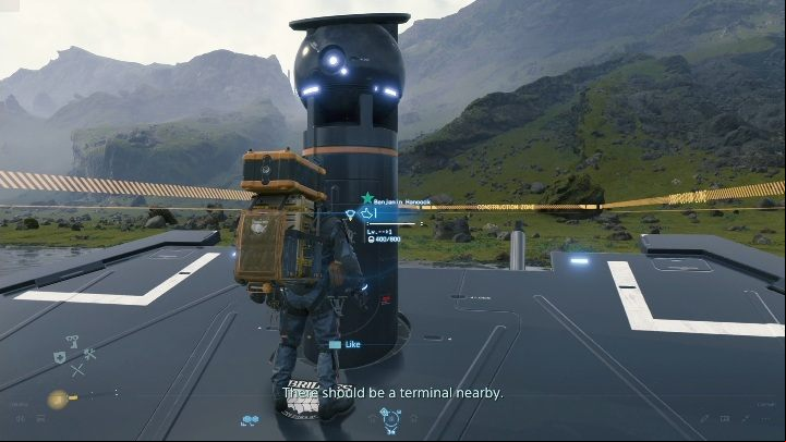 Where the mission begins: Distribution Center West of Capital Knot City - Chapter 2 - Amelie | Death Stranding Walkthrough - Main story - Death Stranding Guide