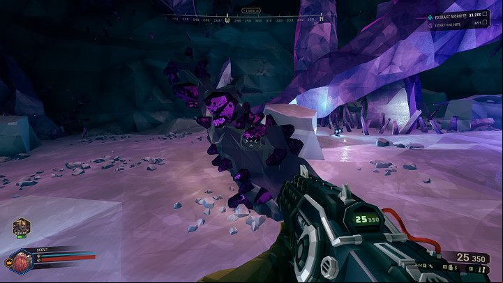 Hollomite can be found throughout the planetary system but will appear in caves only when it is a part of a side task - Deep Rock Galactic: Hollomite - mineral, resource - Minerals - Deep Rock Galactic Guide