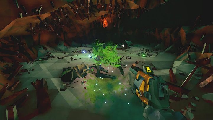 Another advantage of this revolver is its accuracy - Deep Rock Galactic: Gunner - secondary weapons - Gunner - Deep Rock Galactic Guide
