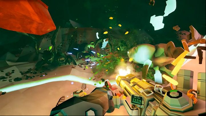 The protective shield lasts for 6 seconds and then deactivates, automatically returns to Gunners backpack and switches into cooling mode - Deep Rock Galactic: Gunner - special equipment - Gunner - Deep Rock Galactic Guide