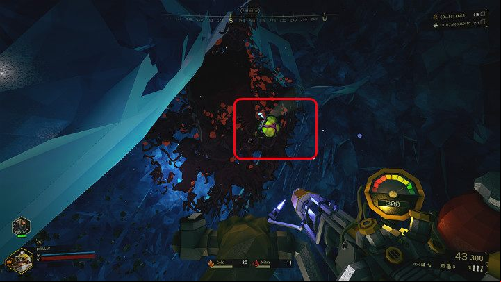 If organic matter is located in the upper part of the cave, you can always use the help of Bosco robot for solo missions or the help of the Engineer and Scout during multiplayer gameplay - Deep Rock Galactic: Egg Hunt, Main mission objective - Egg Hunt - Deep Rock Galactic Guide