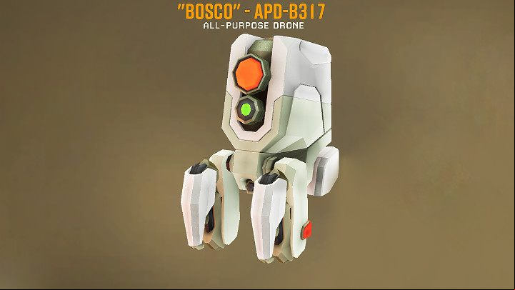 Bosco was programmed to comply with all commands given to him by the miners - Deep Rock Galactic: APD-B317 (Bosco) - Basics - Deep Rock Galactic Guide