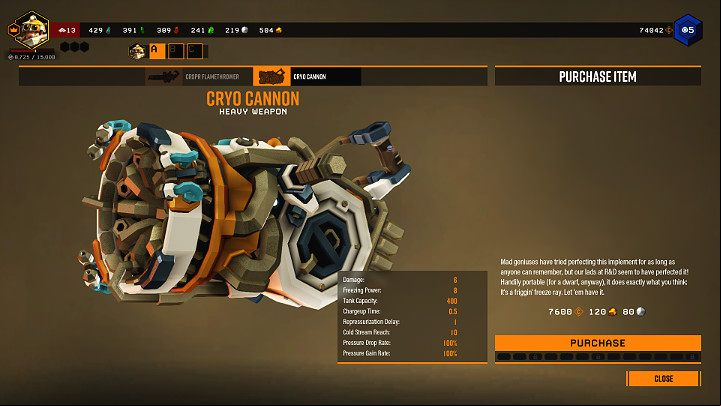 After completing the tasks, the player unlocks a gun license, which they then have to purchase for a certain amount of credits and resources - Deep Rock Galactic: Alternative weapon - how to unlock? - FAQ - Deep Rock Galactic Guide