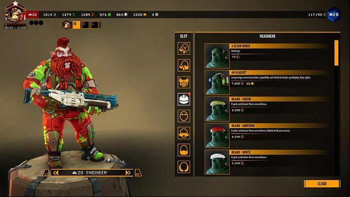 In Mineral Trading Station, you can sell the surplus of raw materials and buy the ones you currently need - Deep Rock Galactic: Space Rig - map - Basics - Deep Rock Galactic Guide